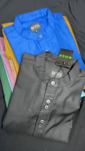 Baju Koko Kurta SULTAN Pria Lengan 3/4 Katun Toyobo Premium Import Terbaru