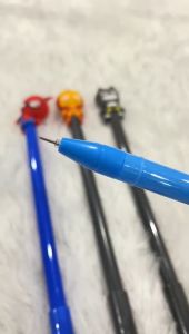 Pena Karakter SuperHero Gel Pulpen Karakter Pen Tinta Gel Lucu Alat Tulis Karakter Superhero 3D Murah PST