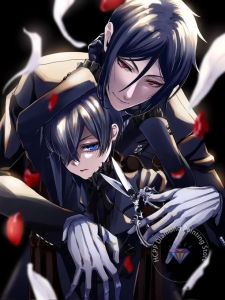 BILIBILI | Diamond Painting Black Butler Japan Anime Diamond Mosaic Handmade Art Exquisite Creative Gift Home Decoration