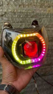 Lampu Depan KLX BF DTRACKER Custom Biled Billed Matrix X1 RGB