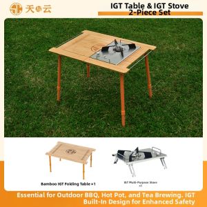 SKY&cloud | Bamboo Lightweight Portable Outdoor Table