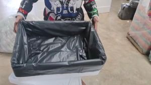 ถุงดำ ถุงขาว ปลูกผัก ถุงดำรองกล่องโฟม ถุงรองกล่องกุ้ง ไม่ต้องตัด