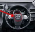 Emblem Logo Toyota Untuk Stir Innova Avanza Rush Fortuner Vios Hilux Camry Sienta Calya Agya. 
