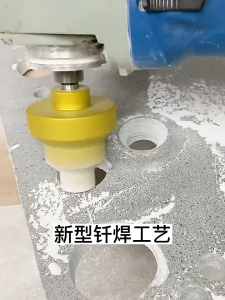 20-35-50mm Diamond Chamfer Countersink Bits Angle Grinder Hole Saw M10/14 Thread for Tile Concrete
