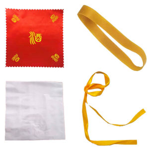 Khăn Bao Rượu Khăn Phủ Nắp Đặc Biệt Cho Nắp Thùng Rượu Khăn Đỏ Kèm Dây Cao Su Khăn Vải Sợi Nhung Trắng Khăn Lót Nắp Thùng Rượu