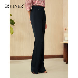 Summer Elegant Commuter Slim Acetate Blend Pants
