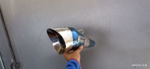 Knalpot racing Leovince Blue Silincer only bonus braket