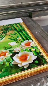 Hoa mai vàng - gạch tranh ốp tường