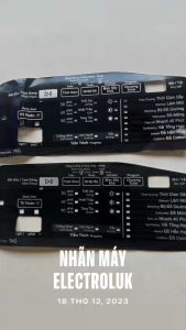 Tấm dán mặt nạ máy sấy Electroluk chính hảng