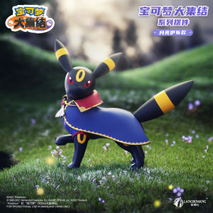 พิถีพิถัน Pokemon Moon Eevee Figurine ของเล่นสำหรับโต๊ะ เกม Tabletop พิมพ์ลายการ์ตูน ของตกแต่งสำหรับห้องน้ำ ของเล่นรุ่นเล็ก ของเล่นรุ่นเล็ก