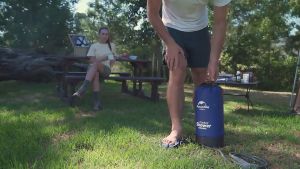 Naturehike Camping Outdoor Shower Bag 11L Large Capacity Water Bag Ultralight Portable Water Storage Bag with Nozzle+2m Hose