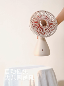 [ BUY 1 FREE 1] SOTHING Desktop Fan-Bridal Bouquet DSHJ-S-2113A