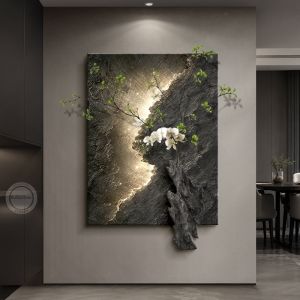 RUIBAHAO | Luxury 3D Relief Decorative Painting
