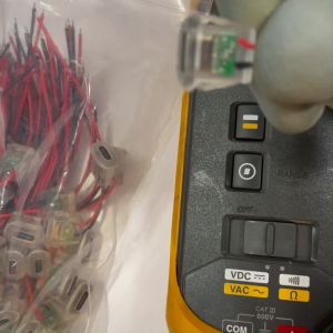 USB Type-c female port 2Pin  สำหรับงาน อิเล็กทรอนิกส์ DIY