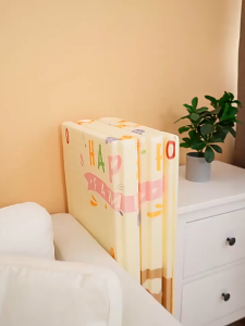 เสื่อรองคลาน XPE 6ฟุต หนา 2 CM💥แถมฟรีกระเป๋า💥แผ่นรองคลานพับได้ D018 ปลอดภัย แผ่นรองคลาน เสื่อรองคลานพับได้ 6 ฟุต