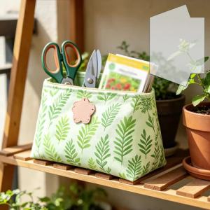 YOMDID 1pc Zipped Storage Bag Sewing Template Handmade DIY Transparent PET Template DIY Handbag Sewing and Patchwork Ruler