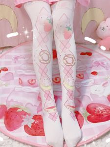 Lolita Cute Sister Pantyhose Lolita Outwear Cos Overknee Long Boot Summer and Autumn Base Socks