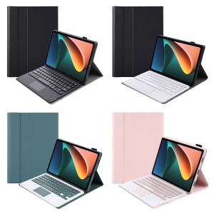 TouchPad Keyboard Case for Xiaomi Mi Pad 5 Pro 11 inch 2021 Xiaomi Pad 6/6 Pro 11 inch 2023 Redmi Pad SE 11 inch 2023 Slim Stand Case with Detachable TouchPad Keyboard for Redmi Pad 10.61 inch 2022