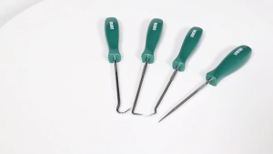 4Pcs Car Vehicle Oil Seal Screwdrivers Set O-rings Removal Pick Tools Auto Pick Hooks Precision Pick & Hook Kit