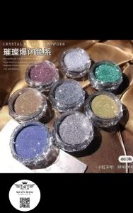 Nhũ rắc siêu sáng trang trí móng tay nail  Sét nhũ flash kim cương 8 hũ