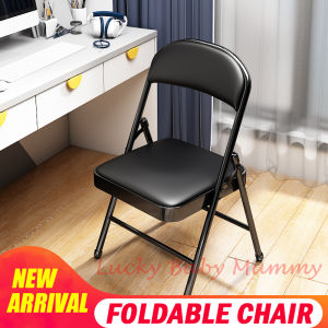 (No Installtion Required) Simple Style Foldable Chair with Waterproof Seat/Space Saving / Rainbow