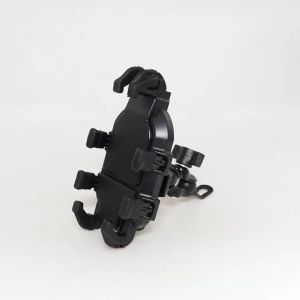 360 Rotatable Mobile Phone Bicycle Motorcycle Phone Holder Shockproof Bracket For All Phone Handlebar Rearview Mirror Base
