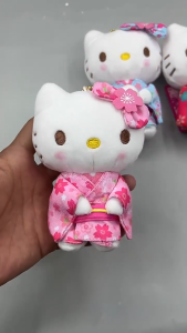 Móc Khóa Thú Bông Hello Kitty Dễ Thương – Charm Treo Túi Xách Balo Cute Mới Nhất 2026