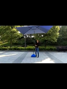 HAIM 2.0M Parasol Garden Patio Umbrella Sun Shade Umbrella Beach Square retractable outdoor umbrella