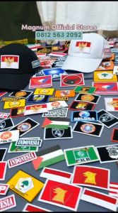 Emblem Patch Pancasila Perbakin Beretta Oneshot Punisher Glock Prepet Perekat Velkro Topi Tactical Army