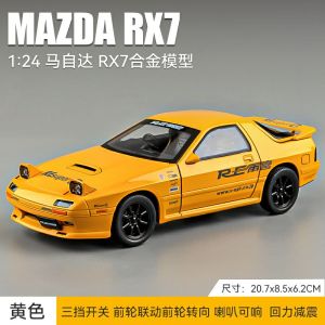 Terbaru mainan diecas mobil Mazda miniatur|  TWH DIECAST MAZDA RX-7 FC INITIAL D MOBIL MINIATUR HADIAH