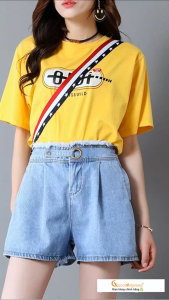 Quần short nữ quần đùi jean nữ GLQ089 Cuocsongvang