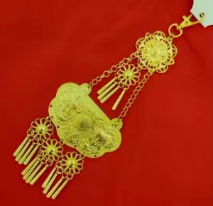 ที่ห้อยเข็มขัด ตุ้งติ้ง ผ้าไทย เครื่องประดับผ้าซิ่น ที่ห้อยผ้าถุง สายห้อยเข็มขัด เครื่องประดับไทย