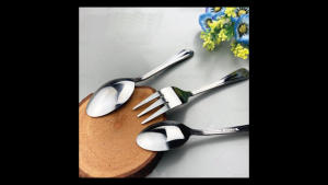 SENDOK GARPU SENDOK MINI GARPU MINI TEASPOON AND FORK SET SENDOK TEH GARPU KUE ILVER 1 SET