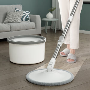TONGGUMO | Self-cleaning Wet Dry Use Rotating Mop with Bucket Separates Clean from Dirty Water