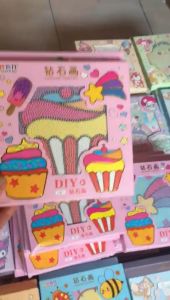 STIKER DIY DIAMOND PAINTING ANEKA KARAKTER PAKAI BINGKAI / KERAJINAN TANGAN / Kado Pajangan Lukisan Diamond Painting DIY / MAINAN EDUKASI ANAK