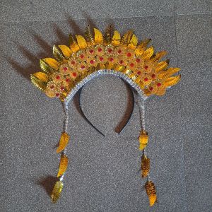 (COD) Mahkota Bando Sunting Kipas