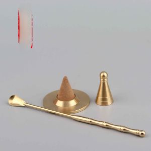 Tah Sang Bronze Incense Tower Incense Making Kit Sacred Smudging Tools Buddhist Meditation Altar Home Decor Accessories