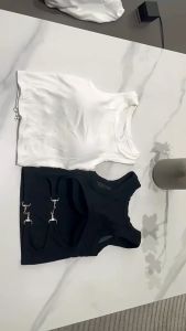 LNR Shop Tanktop Import dengan Cup Pad Busa Punggung Terbuka Dengan Tali Kamisol Bahan Premium Adem Lembut Crop Tank Top Polos Basic Seamless Bra Wanita Remaja Dewasa untuk Olahraga Lari Yoga BH Dalaman Sport Bra Kasual Tanpa Kawat Cotton Knit Rib 013