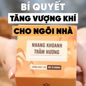 Nhang khoanh trầm hương 4h 30 khoanh Thiên Mộc Hương xông nhà hương vòng thơm dịu nhẹ đường kính 7cm
