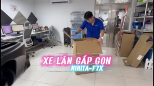 Xe lăn du lịch cao cấp gọn nhẹ bền bỉ tiện di chuyển mọi nơi chính hãng Nikita