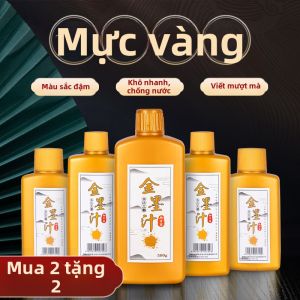 YUTAN | Mực Vàng Cho Thư Pháp Chống Nước Khô Nhanh Mực Đỏ Mực Trắng Mực Màu