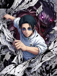 Acrylic Paint By Numbers Anime Jujutsu Kaisen Oil Painting Package Art Picture For Bedroom Wall Adults Hand Painted Unique Gift