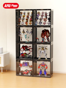 AMU·PIGGY | Transparent Acrylic Action Figure Display Case
