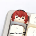 Beyond Journey's End Anime Keycaps Cute Resin Artisan Keycap Frieren Phelan Cherry Profile Keycaps for Mechanical Keyboard Gifts. 