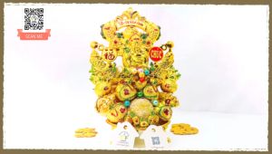 Tháp Tỏi Phong Thủy Thần Tài Vàng Vô Đầy Nhà - TỎI CÁT TƯỜNG