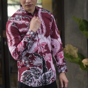 MENSBATIK - Dharmapala - Kemeja Batik Elegan Anak Muda – Tampil Tenang Berani Bertindak Cocok Buat Pemimpin Masa Depan