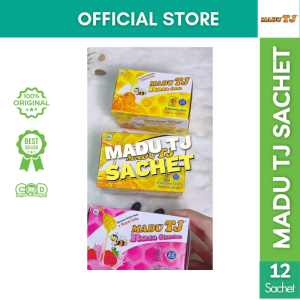Madu TJ Sachet 1 Kotak 20gr x 12 Sachet Meningkatkan Daya Tahan Tubuh Penambah Nafsu Makan