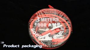 Sunday Car Battery Jumper Cable Booster Cables Car Battery Jump Start Cables For Cars Trucks SUVs - 4M/13.12FT