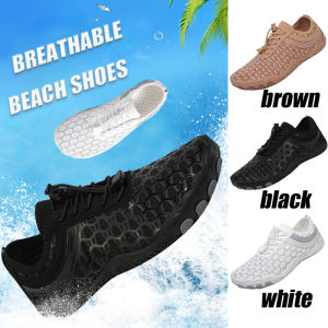 Summer Man Barefoot Water Shoes Woman Aqua Shoes Beach Shoes Gym Outdoor Training Footwear Swimming Anti-slip Quick-dry Sneaker