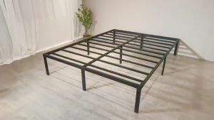 เตียงเหล็ก4/5/6 ฟุต เตียงโครงเหล็กโลหะ ไม่มีหัวเตียง โครงเตียงแข็งแรง สามารถรองรับที่นอนได้ รับน้ำหนักสูง เลือกได้ สามารถใช้งานได้อย่างน้อย 50 ป